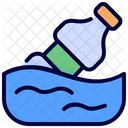 Water Pollution Sawer Icon