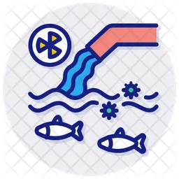 Water Pollution  Icon