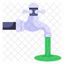 Water Tap Faucet Water Pollution Icon