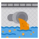 Water pollution  Icon