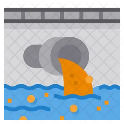 Water pollution  Icon