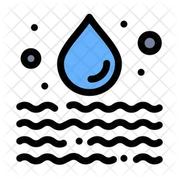 Water Pollution  Icon