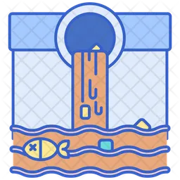 Water Pollution  Icon