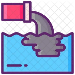 Water Pollution  Icon