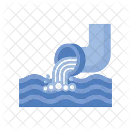 Water pollution  Icon