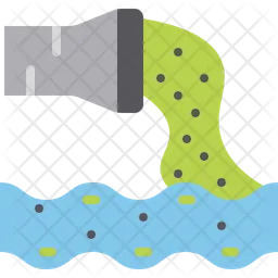 Water pollution  Icon