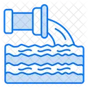 Water pollution  Icon