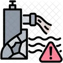 Water Pollution Oil Waste Icon