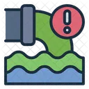 Pollution Ocean Water Icon