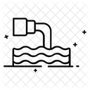 Water Pollution Water Contamination Water Adulteration Icon