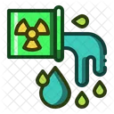Water Pollution Waste Icon
