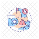 Water pollution  Icon