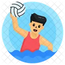Water Sports Water Polo Polo Player Icon