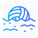 Water Polo Sports Nautiques Equipement Icône