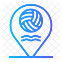 Water Polo Sports Nautiques Pointeur De Carte Icône