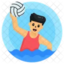 Water Sports Water Polo Polo Player Icône