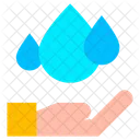 Water Power Comic Icon Icon