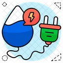 Water Power Water Energy Aqua Energy Icon