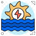 Water Power Water Energy Aqua Energy Icon