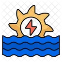 Water Power Water Energy Aqua Energy Icon