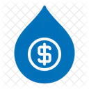 Water Price Water Drop Price Icon