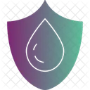 Water Protection Skin Hydration Moisture Retention Icon