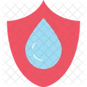 Water Protection Skin Hydration Moisture Retention Icon