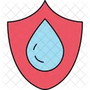 Water Protection Skin Hydration Moisture Retention Icon
