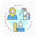 Water quantity  Icon