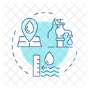 Water Quantity Water Reuse Icon