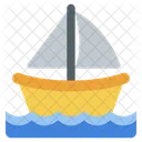 Water Rafting Boat  Icon