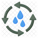Water Recycle Water Reuse Save Water Icon
