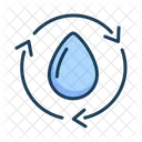 Water Recycle Water Energy Water Icon