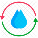 Water Recycle Ecology Earth Icon