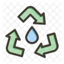 Water Recycle Ecology Icon