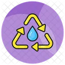 Water Recycling Recycle Icon