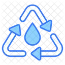 Water Recycling Recycle Icon