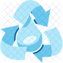 Water Recycling Water Ecology Icon
