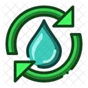 Water Recycling  Icon