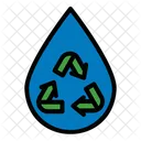 Water Recycle Recycling Icon