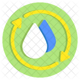 Water recycling  Icon