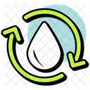 Water Recycling Water Ecology Icon