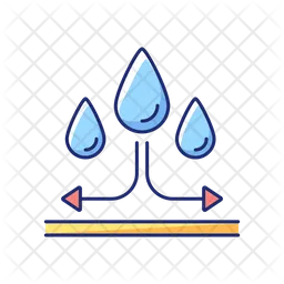 Water repellent fabric  Icon
