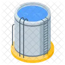 Water Reservoir Storage Tank Water Tank Icon