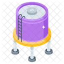 Water Reservoir Storage Tank Water Tank Icon