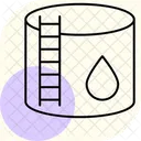 Water Reservoir House Water Reservoir Icon