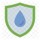 Water Resistant Material Fabric Icon