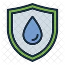 Water Resistant Material Fabric Icon