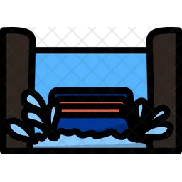 Water Roller Coaster  Icon