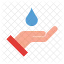 Water Scarcity Drought Famine Icon